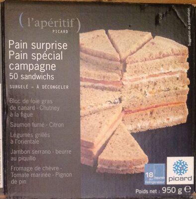 Pain Surprise Au Pain Spécial Campagne
