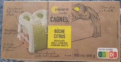 Bûche Citrus Jeffrey Cagnes