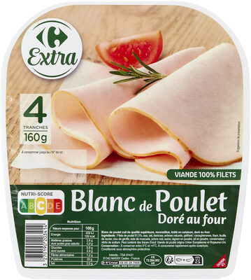 Blanc De Poulet Doré Au Four