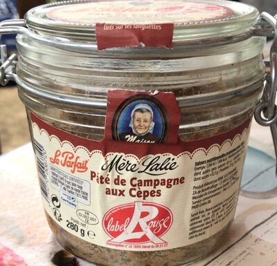 Mère Lalie - Pâté De Campagnes Aux Cèpes