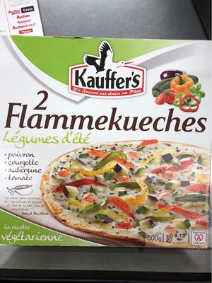 Flammekuches Legumes D’ete