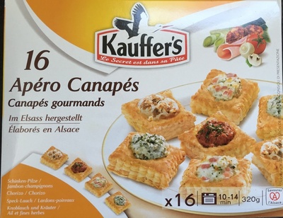 Kauffer's 16 Apéro Canapés