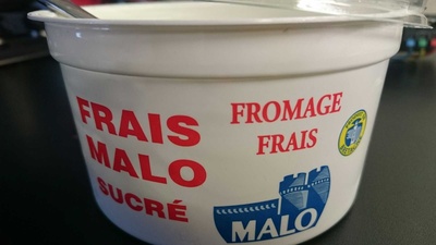 Fromage Frais Malo Sucré 40% Matières Grasses Sur Extrait Sec Soit 7% De Matière