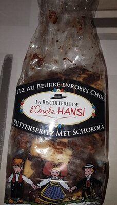 Spritz Au Beurre Enrobés Chocolat