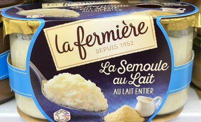 La Semoule Au Lait Entier, La Fermière