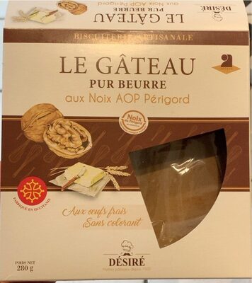 Le Gateau Pur Beurre Aux Noix Aop Périgord
