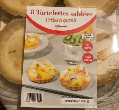 8 Tartelettes Sablées