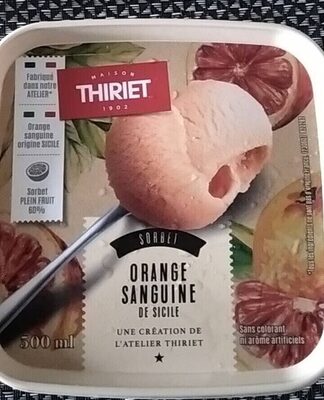 Sorbet Orange Sanguine