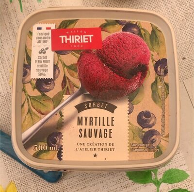 Sorbet Myrtille