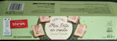 Mini Pâté En Croûte Canard Pistache