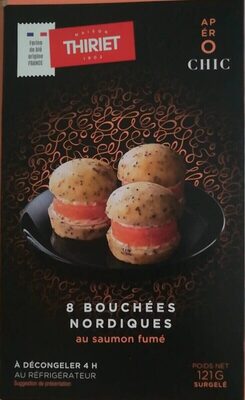 Bouchées Nordiques Au Saumon Fumé