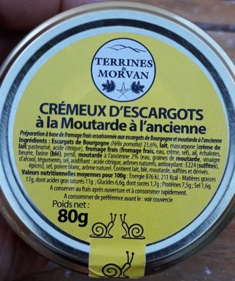 Crémeux D'escargot À La Moutarde À L Ancienne