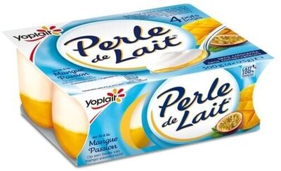 Perle De Lait Sur Lit À La Mangue Passion X4