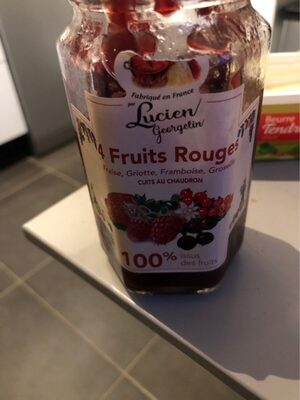 Confiture 4 Fruits Rouges
