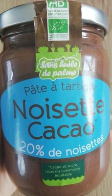 Pate À Tartiner Noisette Cacao