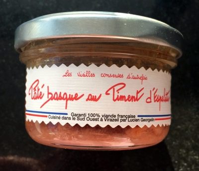 Paté Basque Au Piment D'espelette