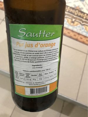 Jus D’orange