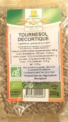 Tournesol Décortiqué