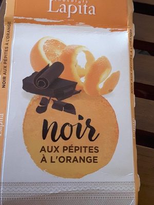Noir Aux Pépites À L'orange