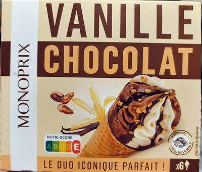 Cornets Vanille Chocolat
