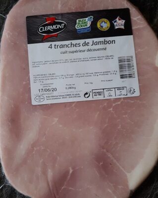 Jambon Cuit Supérieur Découenné