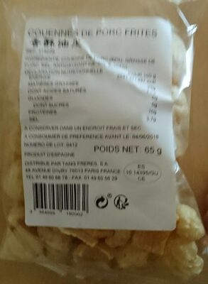 Couennes De Porc Frites
