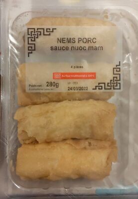 Nems Porc + Nuoc Mam