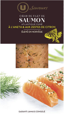 Coeur De Filet De Saumon Atlantique Fumé À L