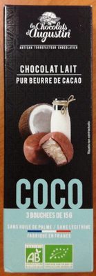 Chocolat Lait Coco