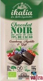 Chocolat Noir 70% Superfruit (100 Gr)