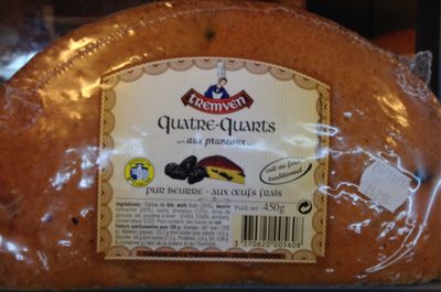 Quatre Quarts Aux Pruneaux