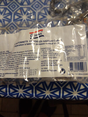 Surimi Pois / Arom.crabe 250g