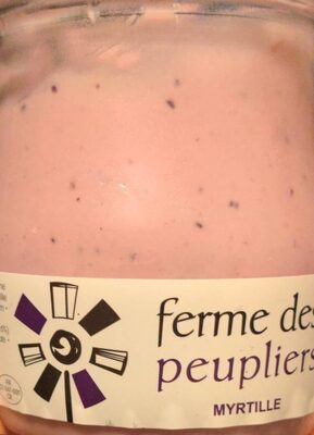 Yaourt Myrtille