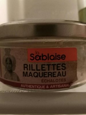 Rillettes Maquereaux Échalotes