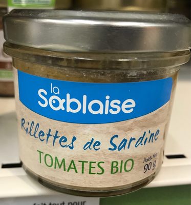 Rillette De Sardine - Tomates Bio