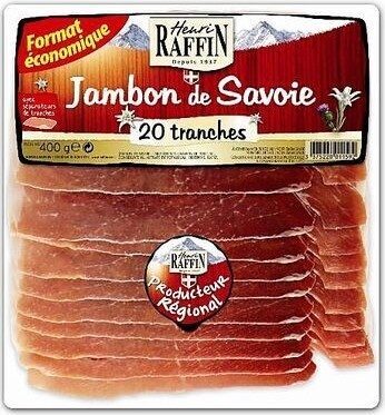 Jambon Sec De Savoie, 400 Grammes, Marque Henri Raffin