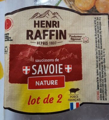 Saucisson De Savoie