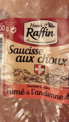 Saucisse Aux Choux Fumé À L Ancienne