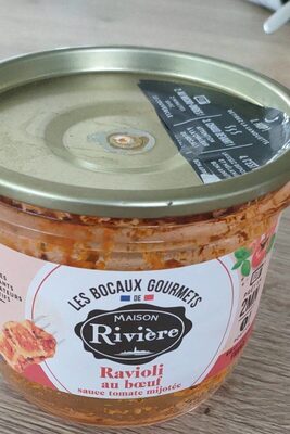 Ravioli Au Boeuf Sauce Tomate Mijotée