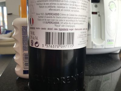 Vedrenne Super Cassis 20d