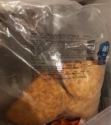 Cordon Bleu Poulet Halal