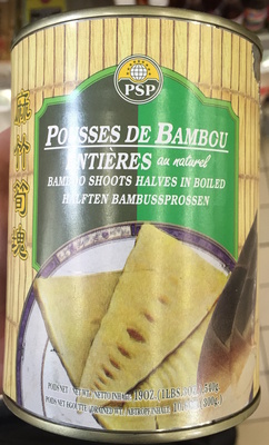 Pousses De Bambou Entières Au Naturel