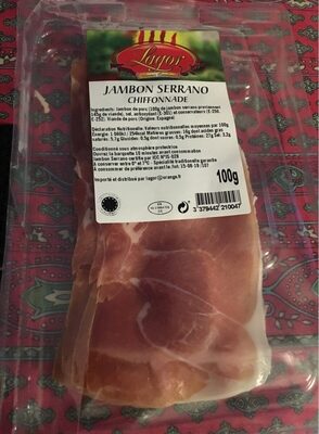 Jambon Serrano Chiffonnade