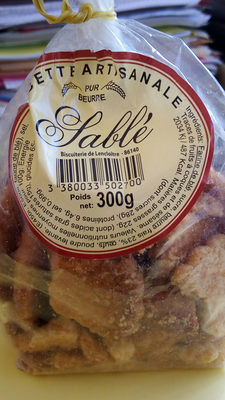 Biscuits Sables Poitou Biscuits