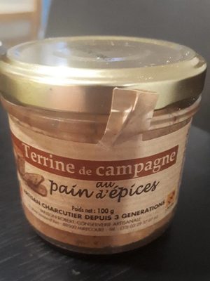 Terrine De Campagne Au Pain D Épice