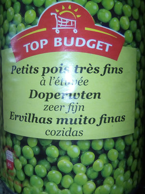 Petits Pois Très Fins À L'étuvée