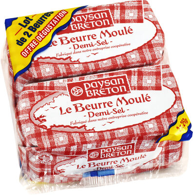 Paysan Breton - Beurre Moulé Demi-sel -lot