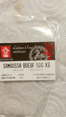 Samoussa De Boeuf