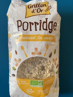 Porridge Tournesol Lin Courges