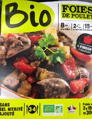 Foies De Poulet Bio